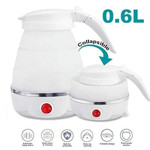 Fast Water Boiling 600 Ml Portable Kettle Travel, Boils Quickly