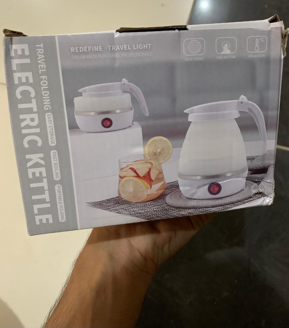 Fast Water Boiling 600 Ml Portable Kettle Travel, Boils Quickly
