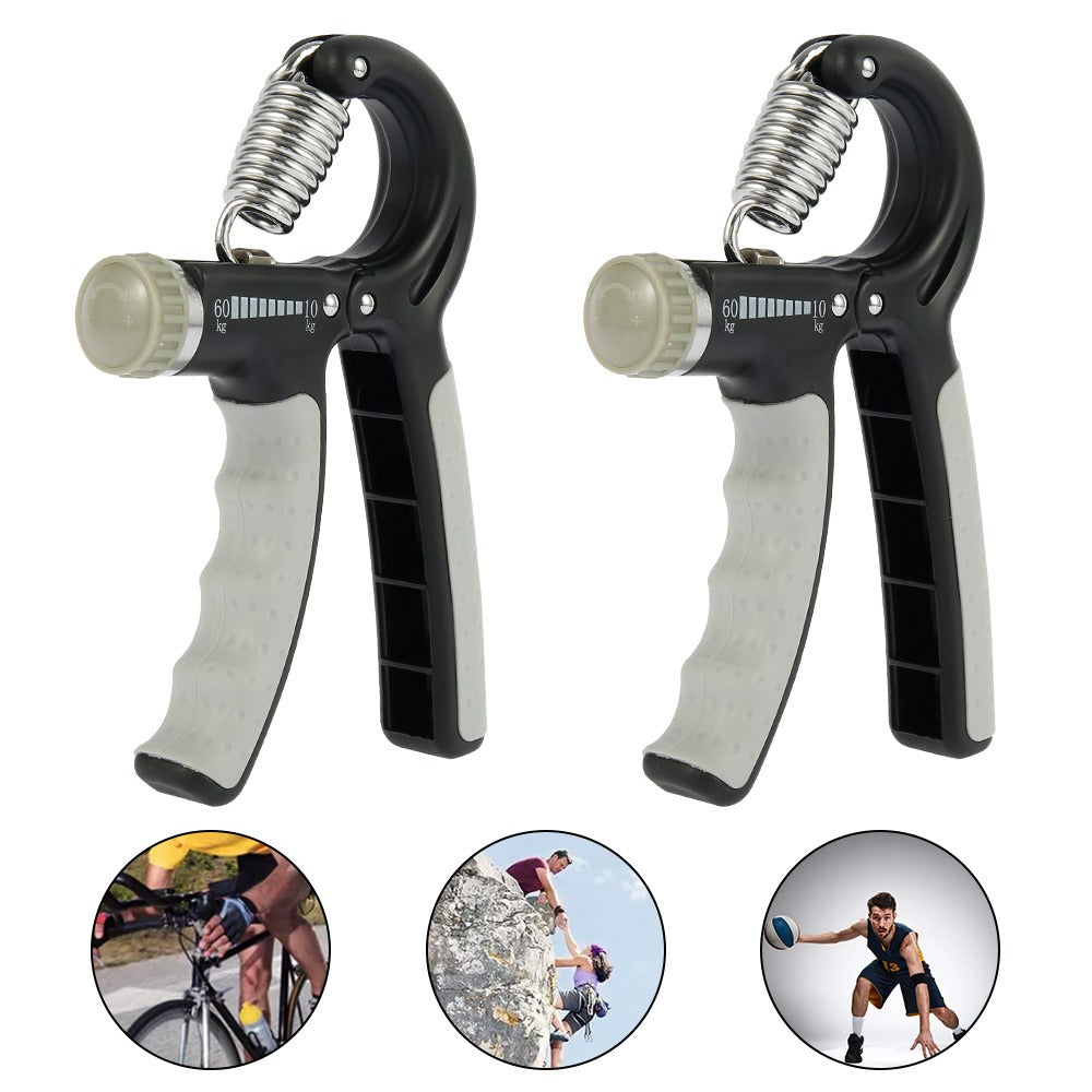 Hand Grips Strengthener – Adjustable Arm, Finger & Wrist Exerciser for Men & Women