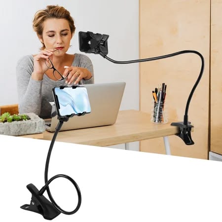 Flexible Snake Mobile Stand Lazy Phone Holder for Desk, Bed & Table