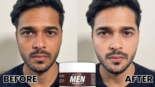 Niconi Men Enzyme De-Tan Pack For Face & Body