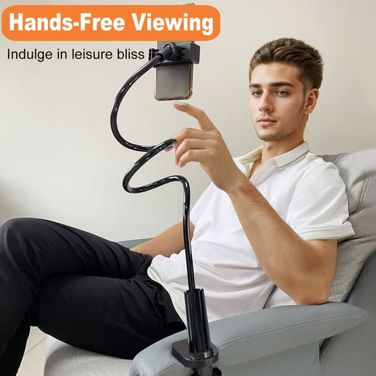 Flexible Snake Mobile Stand Lazy Phone Holder for Desk, Bed & Table